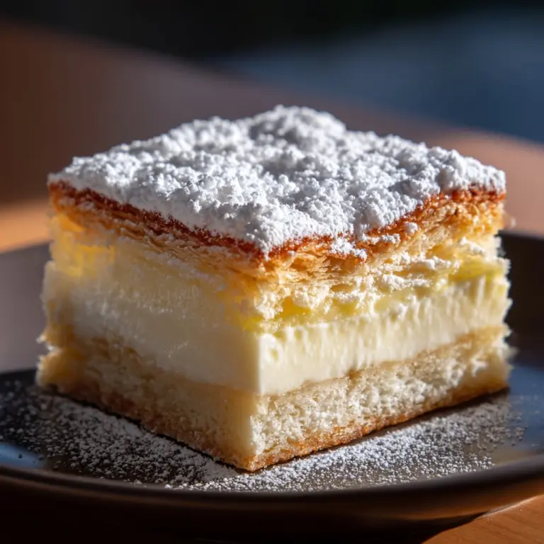 Classic Vanilla Slice Recipe