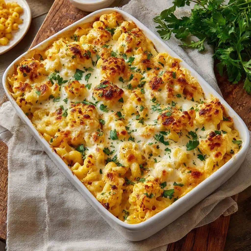Creamy Buffalo Chicken Cauliflower Casserole Recipe - Recipe Image