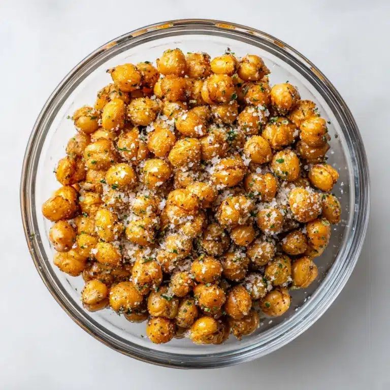 Crispy Roasted Chickpeas Recipe