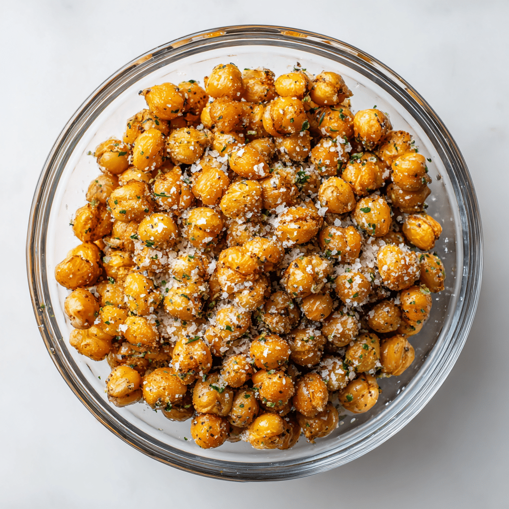 Crispy Roasted Chickpeas Recipe - Recipe Image