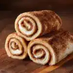 Crispy Keto Cinnamon Cream Cheese Roll Ups Recipe