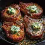 Garlic Butter Pan Seared Pork Chops Recipe