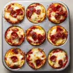 Mini High Protein Cottage Cheese Pizzas (Gluten Free, Low Carb)