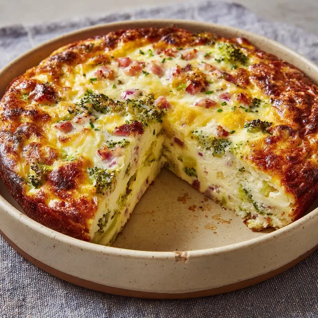 Loaded Cauliflower Broccoli Casserole Recipe - Recipe Image