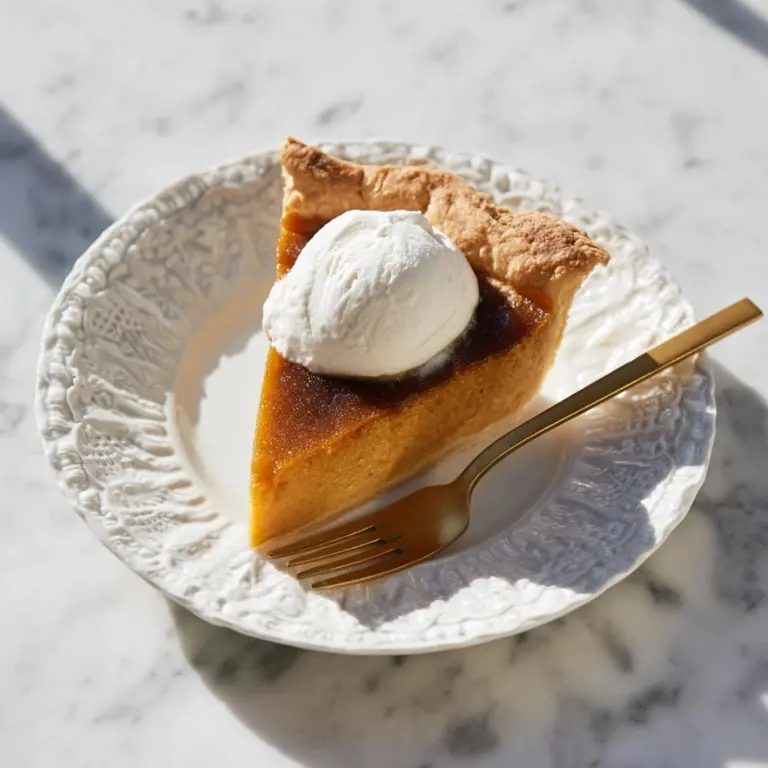 Crème Brûlée Pumpkin Pie Recipe