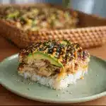 Spicy Salmon Sushi Bake Recipe