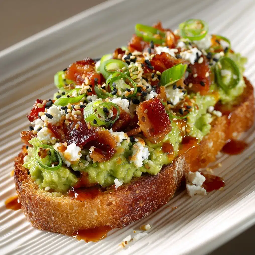 Bacon Avocado Toast Recipe - Recipe Image