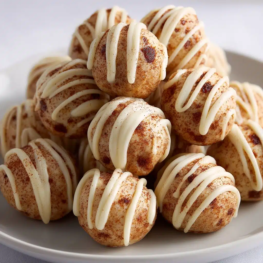 Cinnamon Roll Protein Bites Recipe - Recipe Image