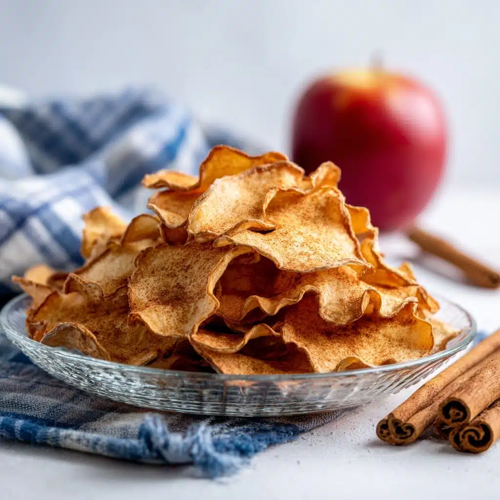 Air Fried Cinnamon Apple Chips Recipe - Recipe Image