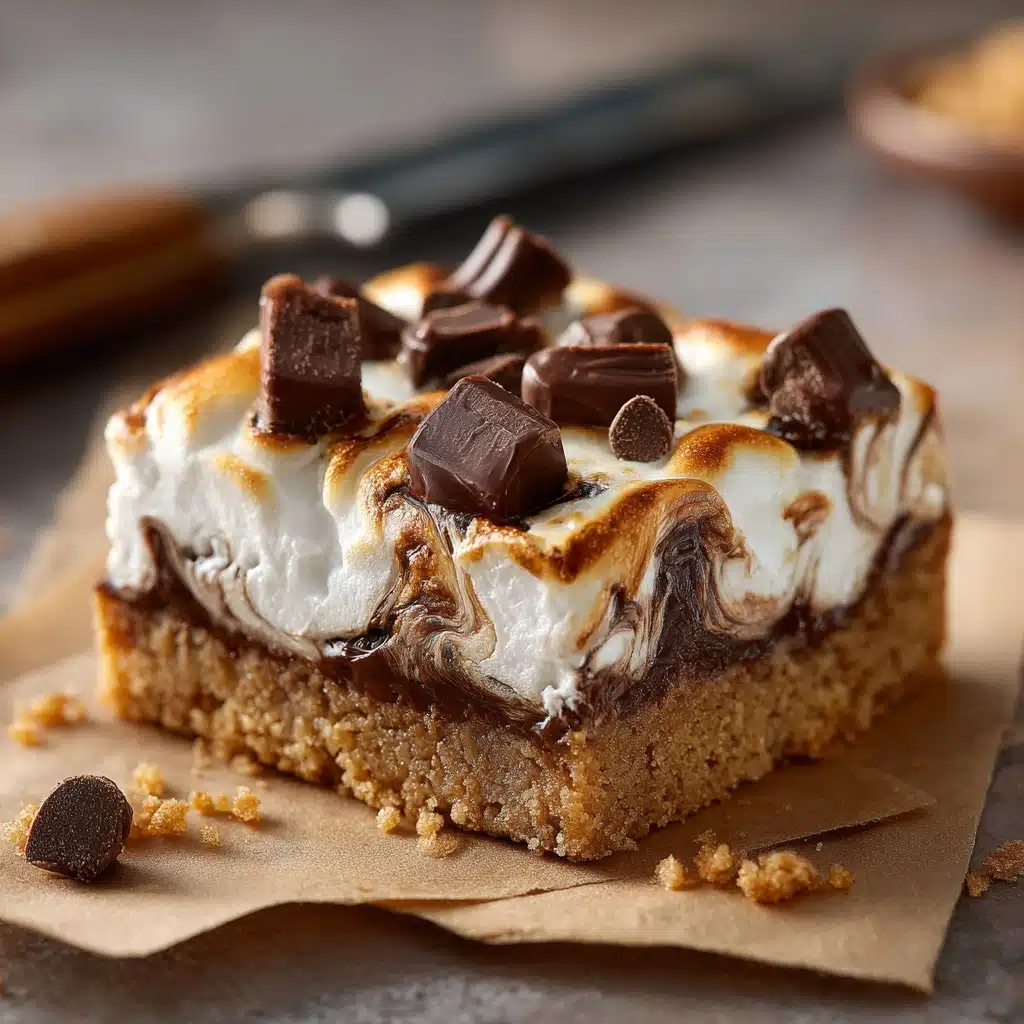 Gluten Free S'mores Cookie Bars Recipe - Recipe Image