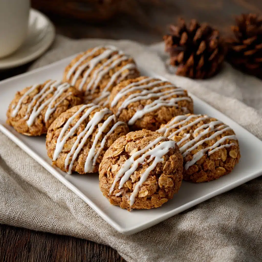 Gingerbread Breakfast Cookies (gluten-free, dairy-free, vegan option) - Recipe Image