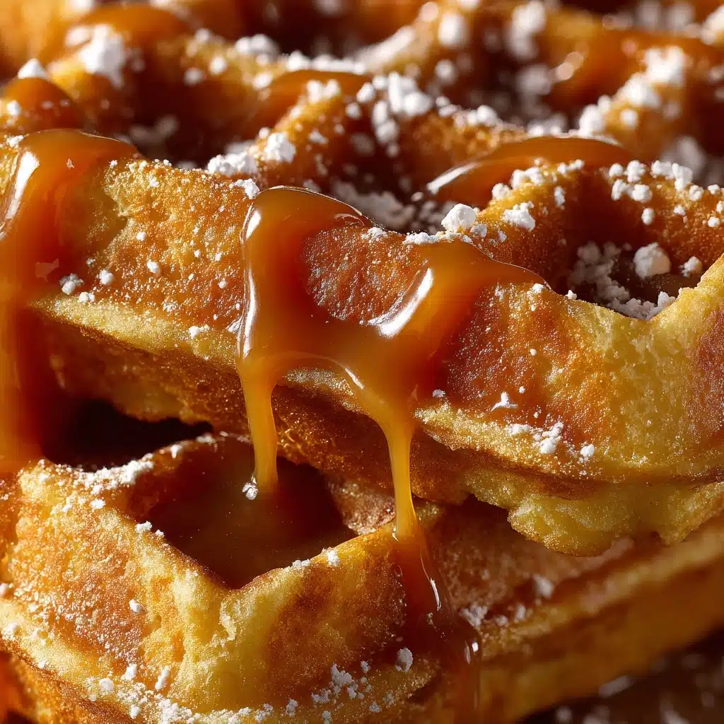 Apple Fritter Waffle Donuts Recipe - Recipe Image