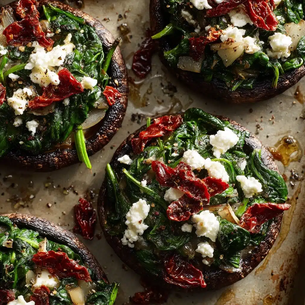 Stuffed Portobello Mushrooms Recipe - Recipe Image