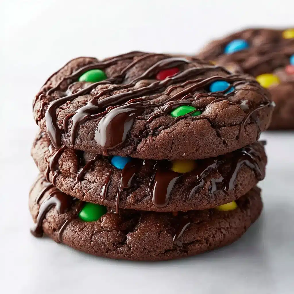 Fudgy Cosmic Brownie Cookies Recipe - Recipe Image