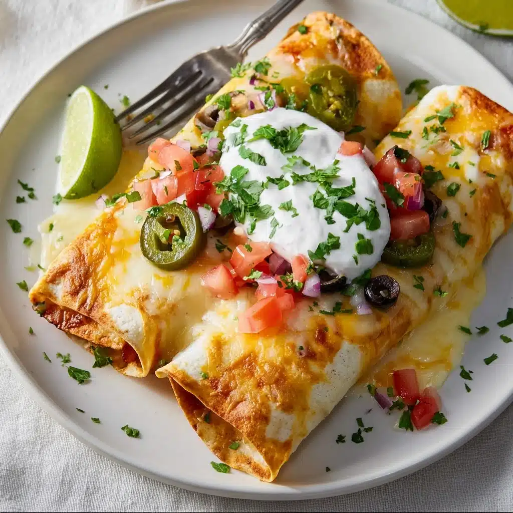 Keto White Chicken Enchiladas Recipe - Recipe Image