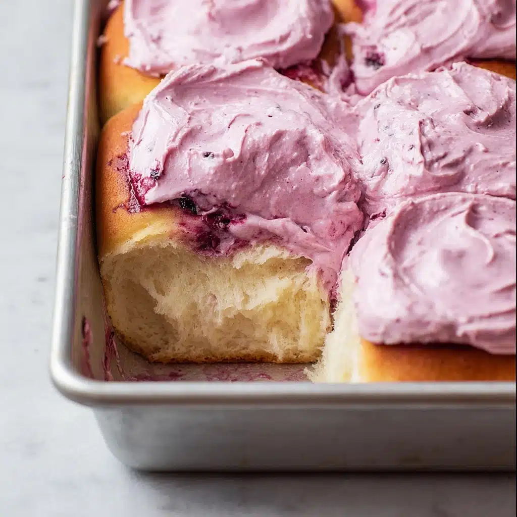 Blackberry Cinnamon Rolls Recipe - Recipe Image