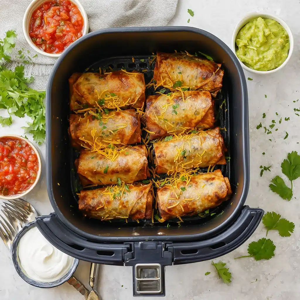 Taco Egg Rolls Recipe - Recipe Image