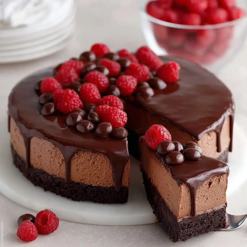 Easy Chocolate Mousse Cake Recipe