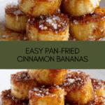 Pan Fried Cinnamon Bananas Recipe