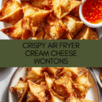 Air Fryer Cream Cheese Wontons Recipe