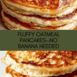 Oatmeal Pancakes (Without Banana) Recipe