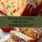 Christmas Sprinkle Buttermilk Bread Recipe