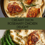 Creamy Dijon Rosemary Chicken Recipe