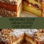 The Best Coffee Cake Recipe with Sour Cream Recipe