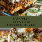 Philly Cheesesteak Casserole Recipe
