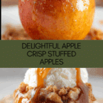 Apple Crisp Stuffed Apples Recipe