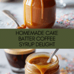 Cake Batter Coffee Syrup Recipe