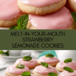 Strawberry Lemonade Melt Away Cookies Recipe