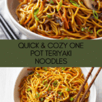 One-Pot Teriyaki Noodles Recipe