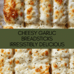 Homemade Cheesy Breadsticks Recipe
