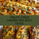 Grilled Citrus Chicken with Glaze Recipe