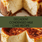 How to Make Condensed Milk Cake in 6 Easy Steps Recipe