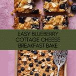 Blueberry Cottage Cheese Breakfast Bake Recipe