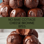 No-Bake Cottage Cheese Brownie Batter Protein Bites Recipe