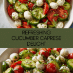 Cucumber Caprese Salad Recipe