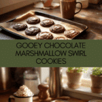 Chocolate Marshmallow Swirl Cookies Recipe