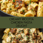 Creamy Ricotta Chicken Pasta Recipe