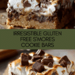 Gluten Free S'mores Cookie Bars Recipe