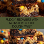 Monster Cookie Fudgy Brownies Recipe