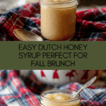 Dutch Honey Syrup Recipe