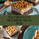 Root Beer Float Rice Krispie Treats Recipe
