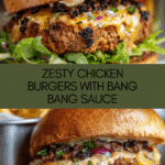 Chicken Burgers with Bang-Bang Sauce Recipe