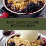 Sugar Cookie Berry Cobbler (Dump & Bake Recipe) Recipe