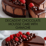 Easy Chocolate Mousse Cake Recipe