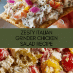 Italian Grinder Chicken Salad Recipe