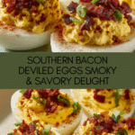 Southern Bacon Deviled Eggs : Savory & Smoky Recipe